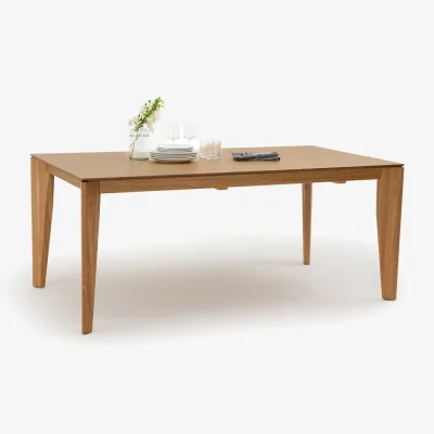 La Redoute Brera Extendable Oak & Beech Dining Table (Seats 6-12)