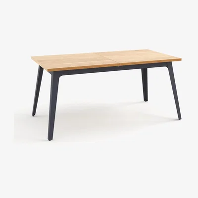 La Redoute Daffo Pine Dining Table with 2 Extensions (Seats 6-8)