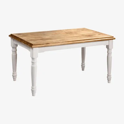 La Redoute Germaine Solid Pine Dining Table (Seats 6)