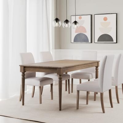 La Redoute Tavi Traditional Mango Wood Dining Table  (Seats 6)