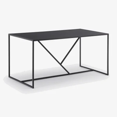 La Redoute Abby 6-Seater Rectangular Iron Dining Table