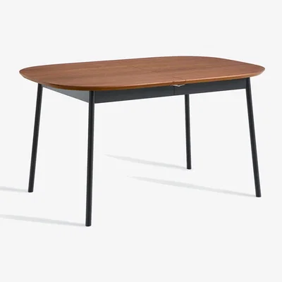 La Redoute Amorino 4-8 Seater Extending Dining Table in Walnut Veneer