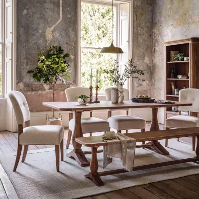La Redoute Cannes Oak Dining Table (Seats 6)