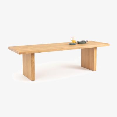 La Redoute Vova Solid Oak Dining Table (Seats 8-10)