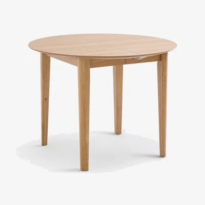La Redoute Tioga 4-8 Seater Extending Dining Table in Oak Veneer