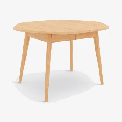 La Redoute Biface 4-10 Seater Extending Dining Table in Oak and Veneer