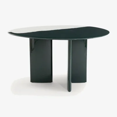 La Redoute Laki Lacquered Dining Table (Seats 4)