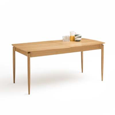 La Redoute Nochy Extendable Oak Dining Table (Seats 6/8)