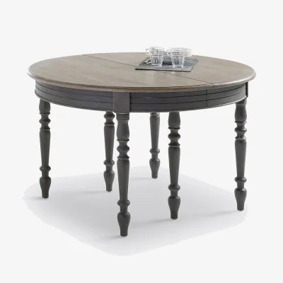 La Redoute Eulali Extending 4-12 Seater Dining Table in Pine and Oak Veneer