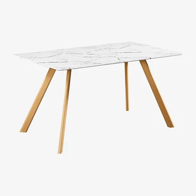 La Redoute Marble Effect Dining Table