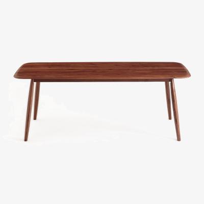 La Redoute Comoé Solid Walnut Dining Table (Seats 8)