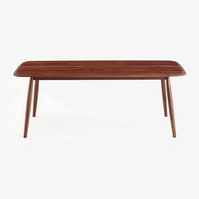 La Redoute Comoé Solid Walnut Dining Table (Seats 8)