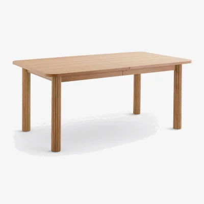 La Redoute Desna 6-10 Seater Extending Dining Table in Oak Veneer