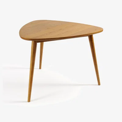 La Redoute Quilda Retro-Style Oak Dining Table