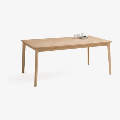 La Redoute Pully Extendable Oak Veneer Dining Table (Seats 6-10)