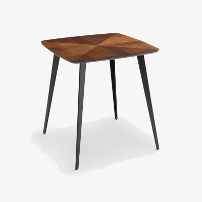 La Redoute Watford 2-Seater Bistro Dining Table with Marquetry