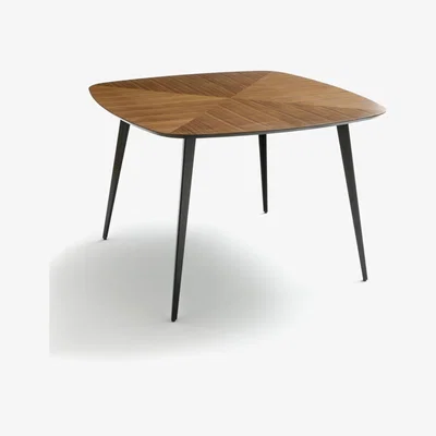La Redoute Watford Vintage Inlaid Dining Table (Seats 4).