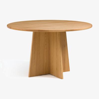 La Redoute Ajowan Round Oak Dining Table (Seats 4-6)