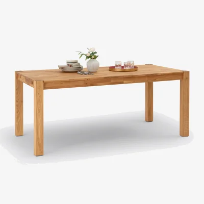 La Redoute Adelita 6-10 Seater Extending Oak Dining Table