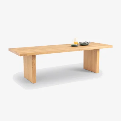 La Redoute Vova 8-10 Seater Dining Table in Solid Oak
