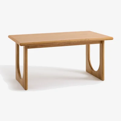 La Redoute Douve 4-8 Seater Extending Dining Table in Oak and Veneer