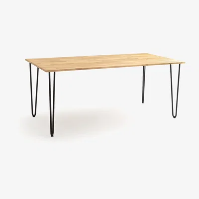 La Redoute Adza Solid Oak Dining Table (Seats 8)