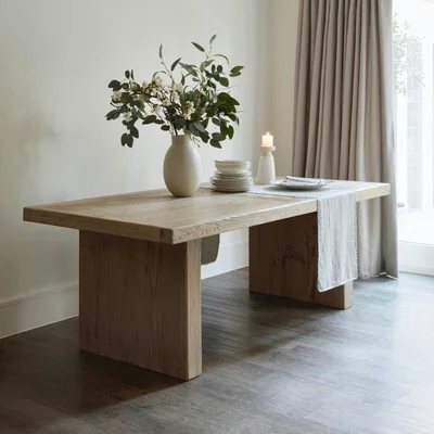 Layered Lounge Lindon Reclaimed Wooden Dining Table