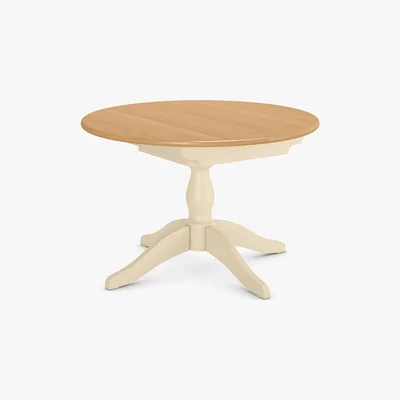 Marks & Spencer Padstow Round Extended Table Cream