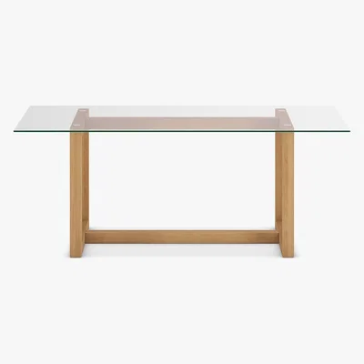 Marks & Spencer Colby Rectangular Glass Dining Table