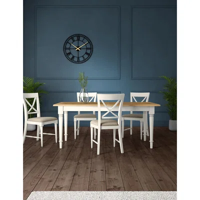 Marks & Spencer M&S Greenwich Extending Dining Table - Ivory, Ivory