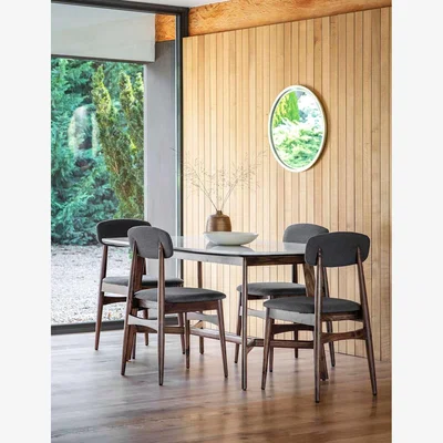 Marks & Spencer Gallery Direct Barcelona Rectangle Dining Table - Dark Brown, Dark Brown