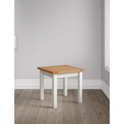 Marks & Spencer M&S Padstow Square Extending Dining Table - Ivory, Ivory