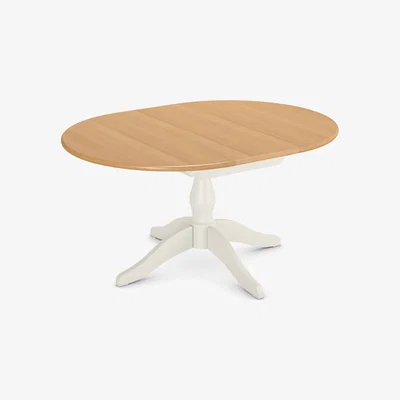 Marks & Spencer M&S Padstow Round Extending Dining Table - 1SIZE - Ivory, Ivory
