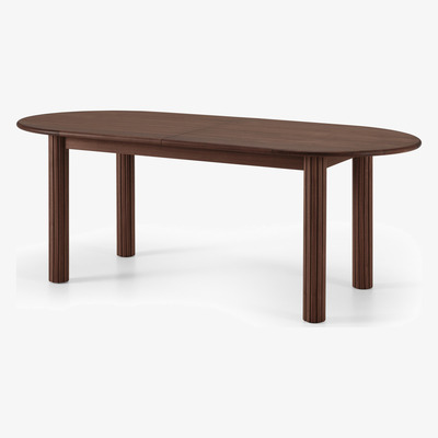 Made.com Tambo 6-8 Seat Extending Dining Table, Walnut