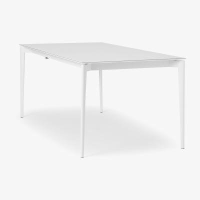 Made.com Tandil 8-12 Seat Extending Dining Table, White