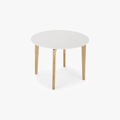 Made.com Buren Round Dining Table, HPL and Ash
