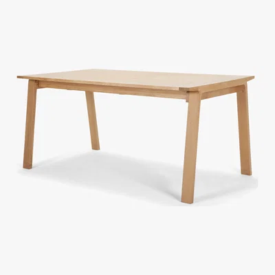 Made.com Luka 6-10 Seat Extending Dining Table, Oak