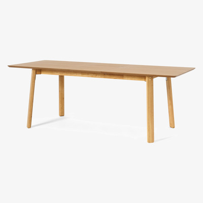 Made.com Asuna 6-8 Seat Extending Dining Table, Oak