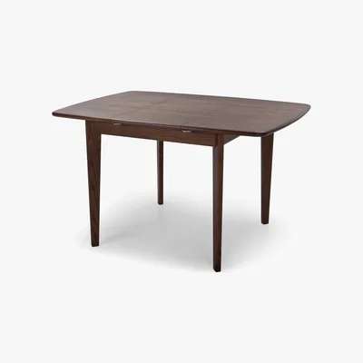 Made.com Monty 2-4 Seat Extending Dining Table, Dark Stain Ash