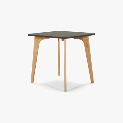 Made.com Fjord Compact Dining Table, Oak and Grey