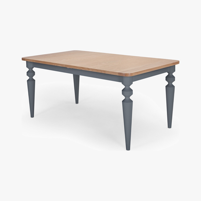 Made.com Betty  8-10 Seat Extending Dining Table, Oak and Grey