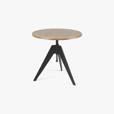 Made.com Javier Compact Swivel Dining Table, Mango Wood