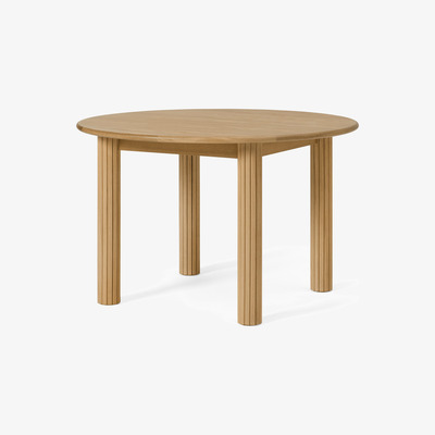 Made.com Tambo 4 Seat Round Dining Table, Oak