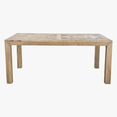 Maisons du Monde BRUGES - Recycled solid elm dining table