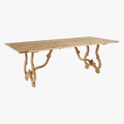 Maisons du Monde DAUPHINE - Recycled Pine 4-6 Seater Dining Table