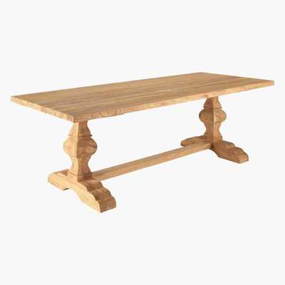 Maisons du Monde Recycled teak garden table W 240 Sienne