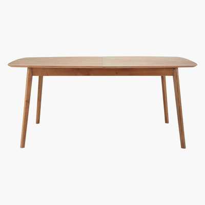 Maisons du Monde Oak Extendible 8-10 Seater Dining Table L180-240 Portobello