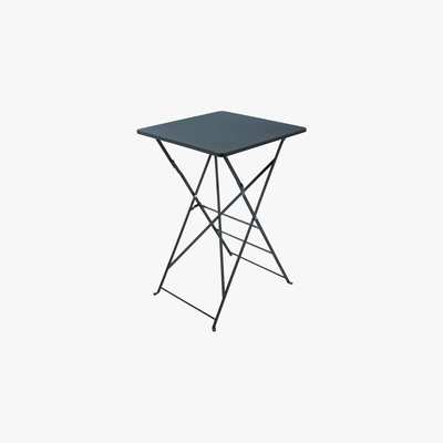 Maisons du Monde Professional Grey Metal High Garden Table H105 Guinguette Pro