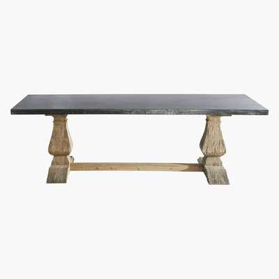 Maisons du Monde Metal and Recycled Wood 10-Seater Dining Table L240 Lourmarin
