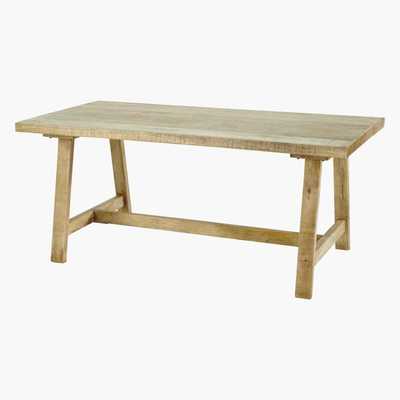 Maisons du Monde Mango Wood 6-8-Seater Dining Table L180 Farmers